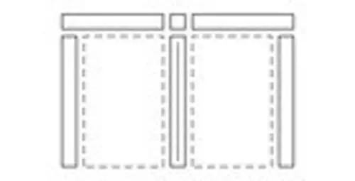 Vaillant-Indach-Erweiterungsset-uebereinander-Kollektor-VFK-vertikal-0020092564 gallery number 1